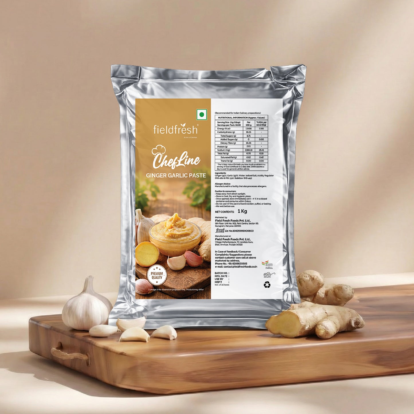Chefline Ginger-Garlic Paste
