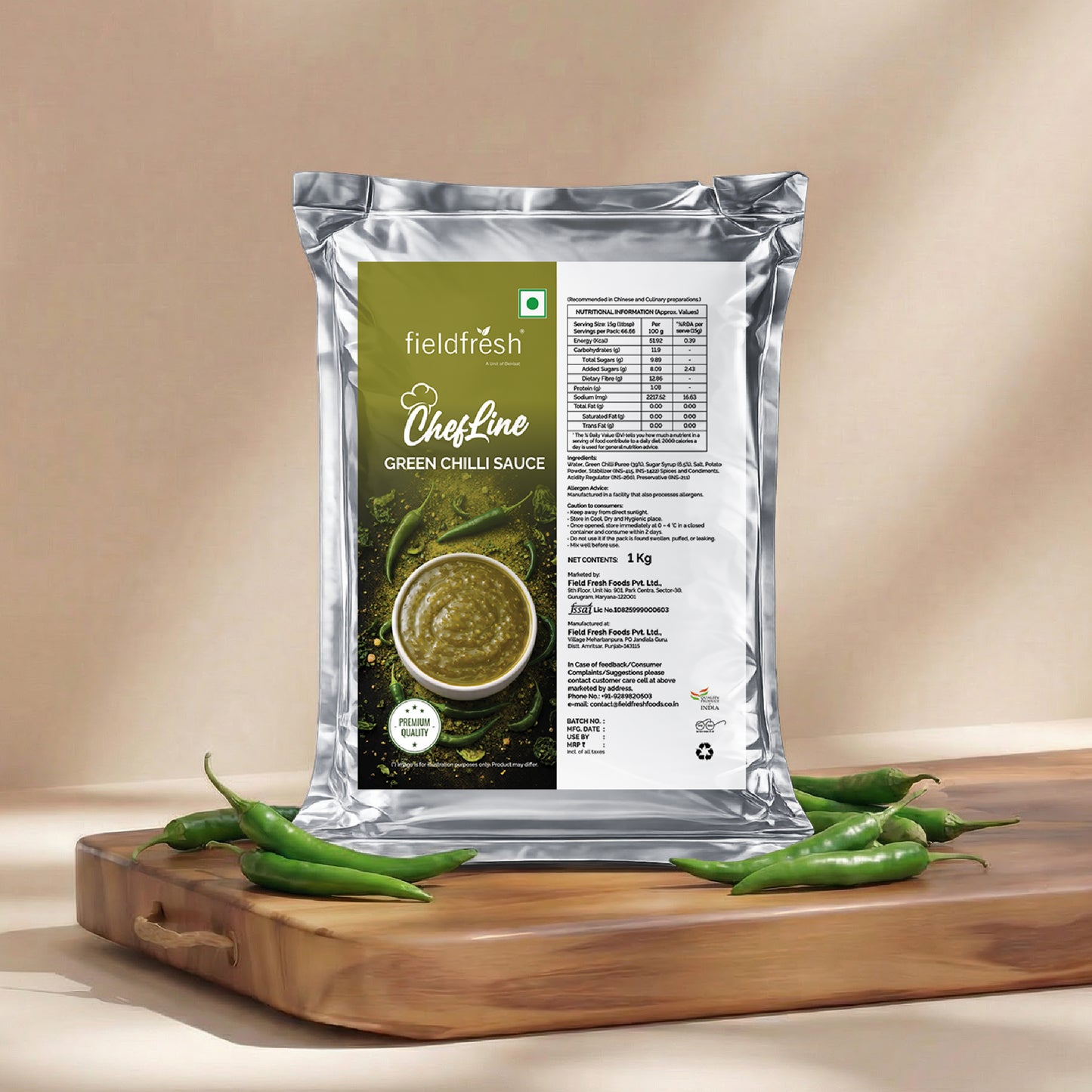 Chefline Green Chilli Sauce